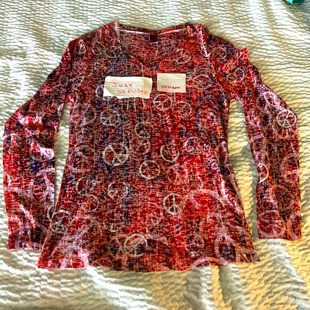 Retro look top